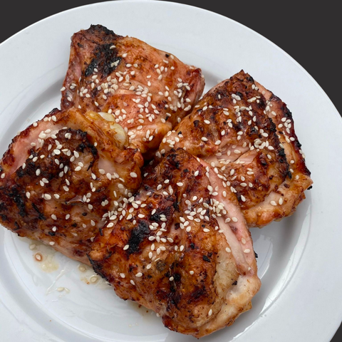 Ginger-Soy Chicken Thighs