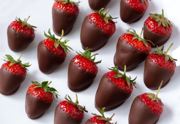 Nutella dipped stawberries