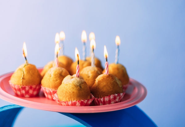 Birthday muffins