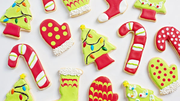 Christmas Decorated Sugar Cookies