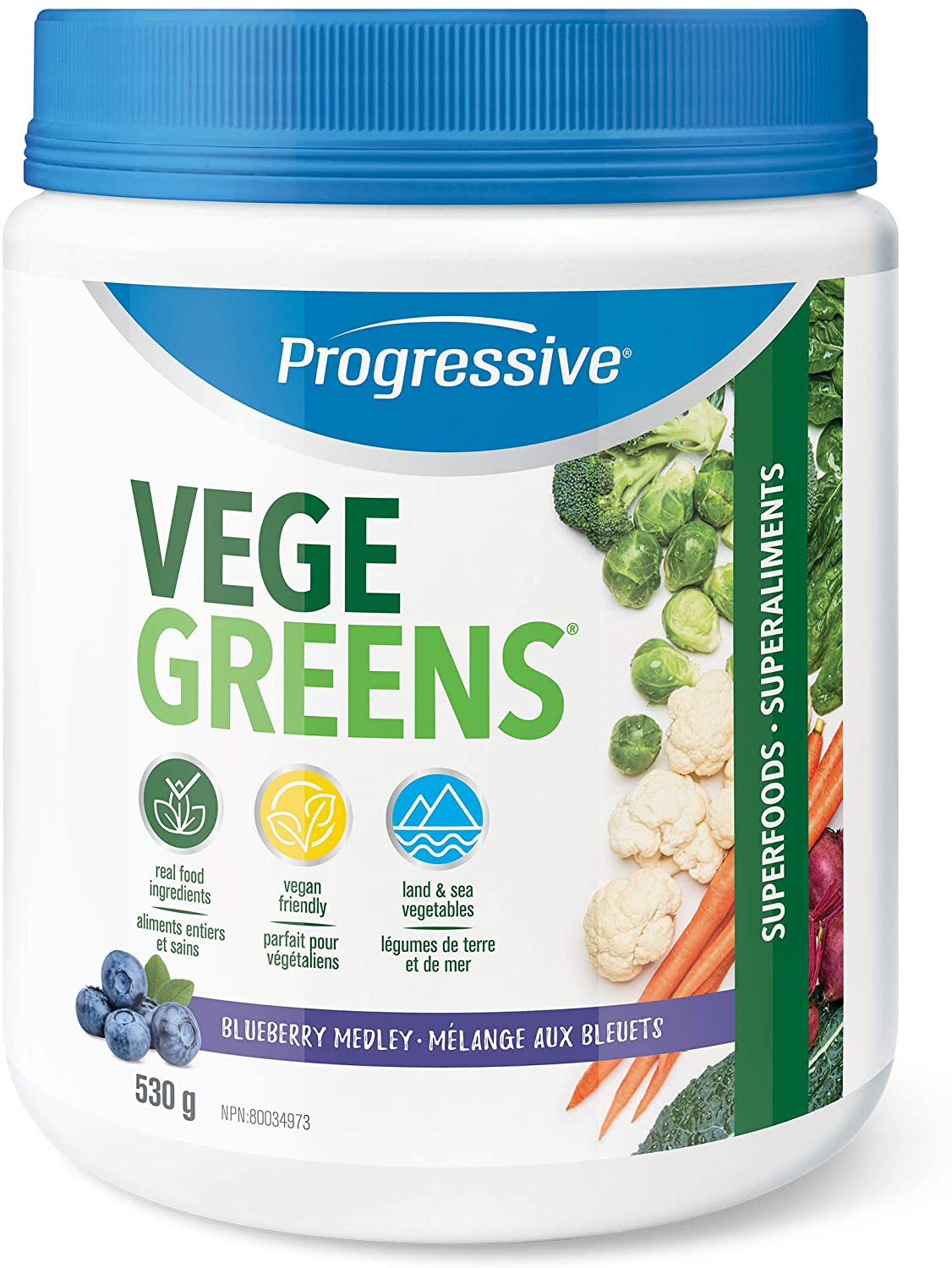 Image of Progressive VegeGreens Powder (530g)