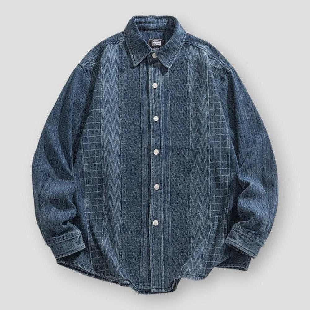 Saint Morris Fredonia Denim Long Sleeve - Moon Mogul product image