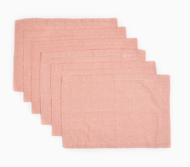 Solid Wheaten Cotton Chambray Table napkins (set of 6)