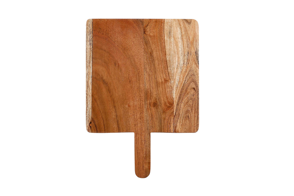 Handmade Acacia Wood Chopping Board - 12x10x0.5 inch