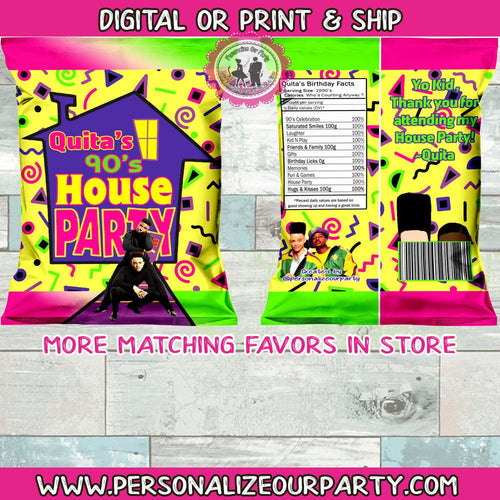 Designer Chip Bag Wrapper Digital File Only -  Norway