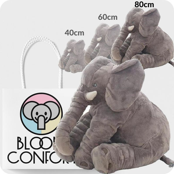 Peluche Elephant Bebe Doudou Elephant La Bloom Family Magicrea