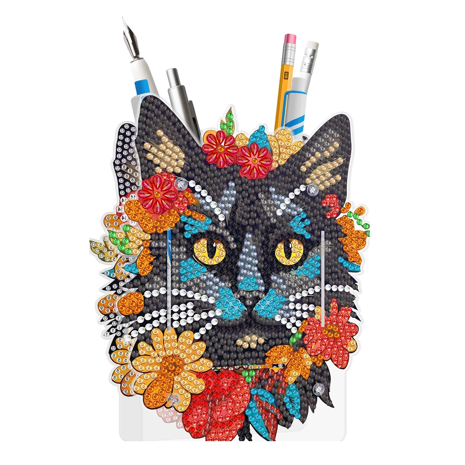 DIY Diamond Painting Pen Holder