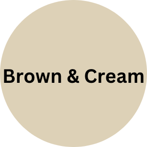 Display Brown & Cream Colors