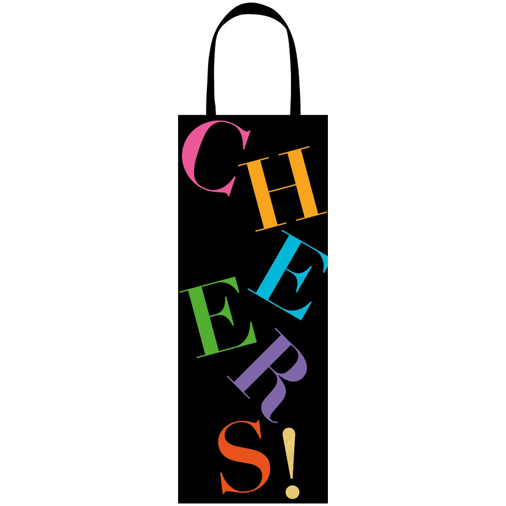 Yuletide Cheer Wine & Bottle Gift Bag - 1 Each – Caspari