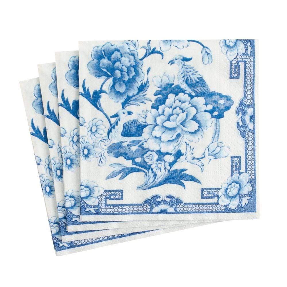 Halsted Floral Paper Dinner Napkins - 20 Per Package