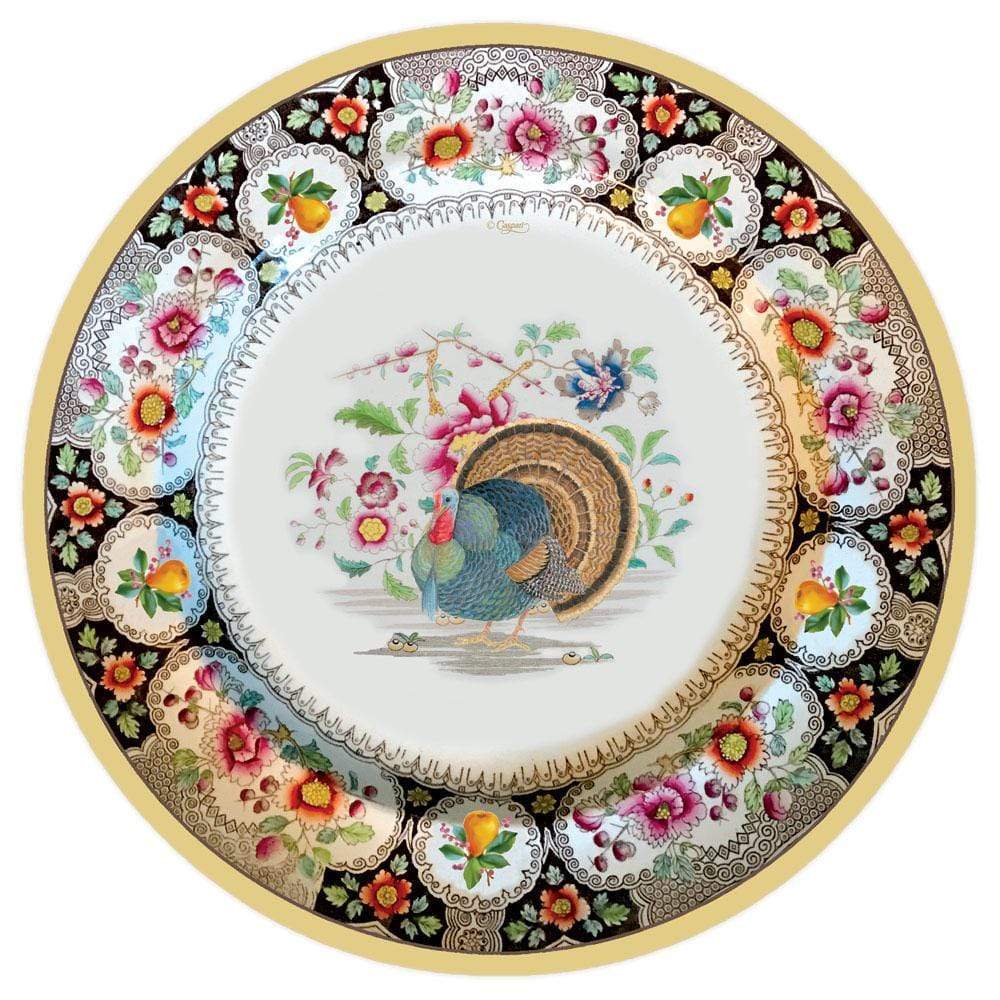 Caspari Thanksgiving Setting Paper Dinner Plates - 8 Per Package – Caspari  Europe