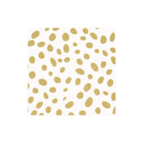 Caspari Spots Paper Cocktail Napkins in Gold - 20 Per Package 14592C