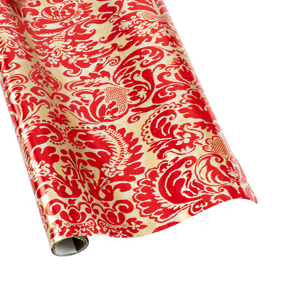 Opening Daji Red Gilding Paper Flowers Wrapping Paper Red - Temu