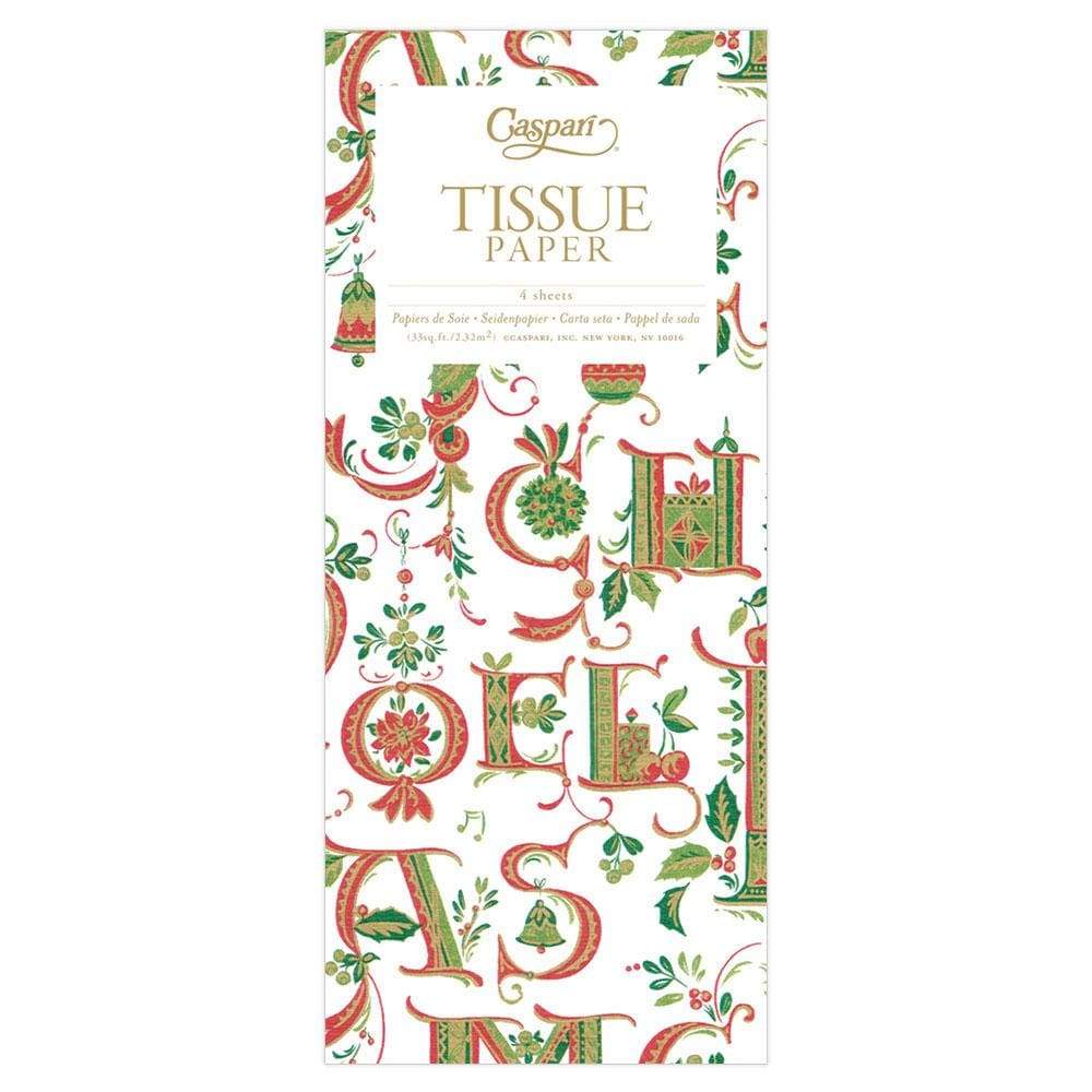 Illuminated Christmas Tissue Paper - 4 Sheets Included