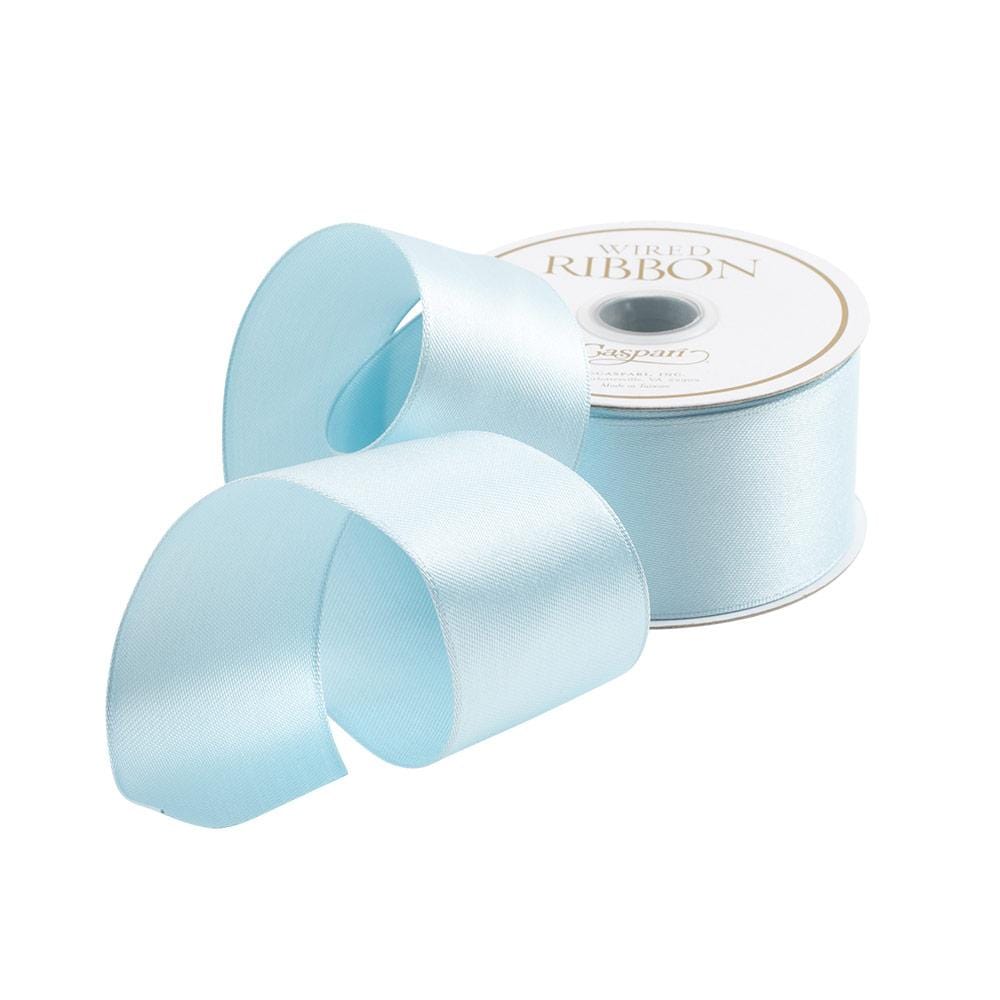 Morex Ribbon French Wired Lyon Ribbon, 1-1/2-Inch by 27-Yard Spool, Baby  Blue