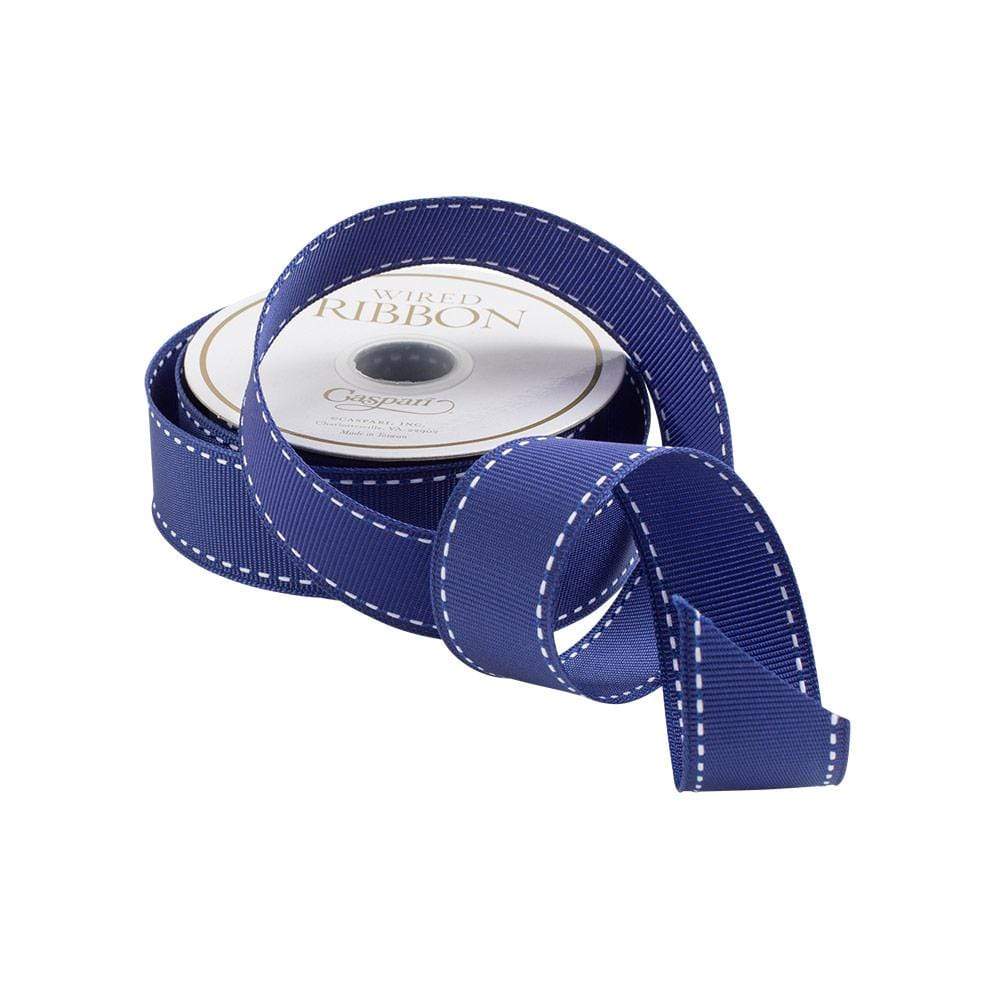 Grosgrain Ribbon - 7/8 x 100 yds, Navy Blue S-11631NB - Uline