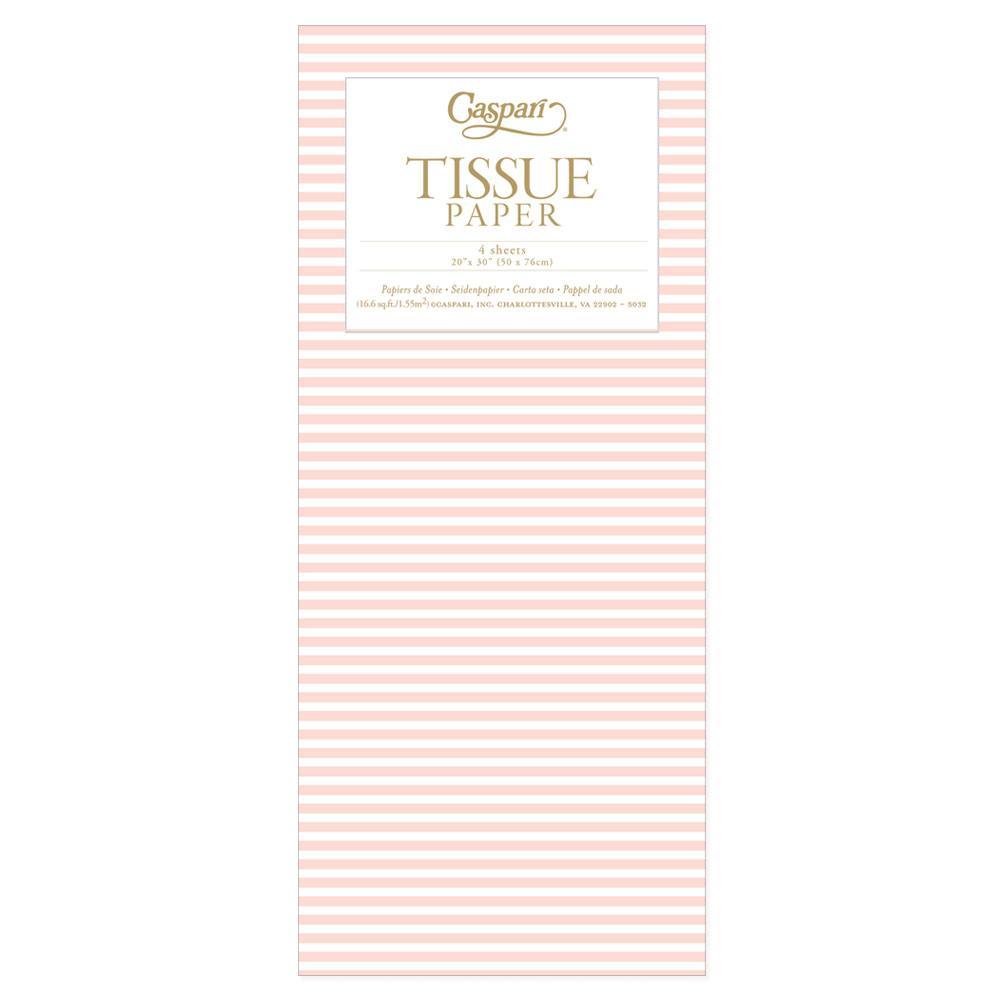 Mini Stripe Tissue Paper in Red - 4 Sheets Included – Caspari
