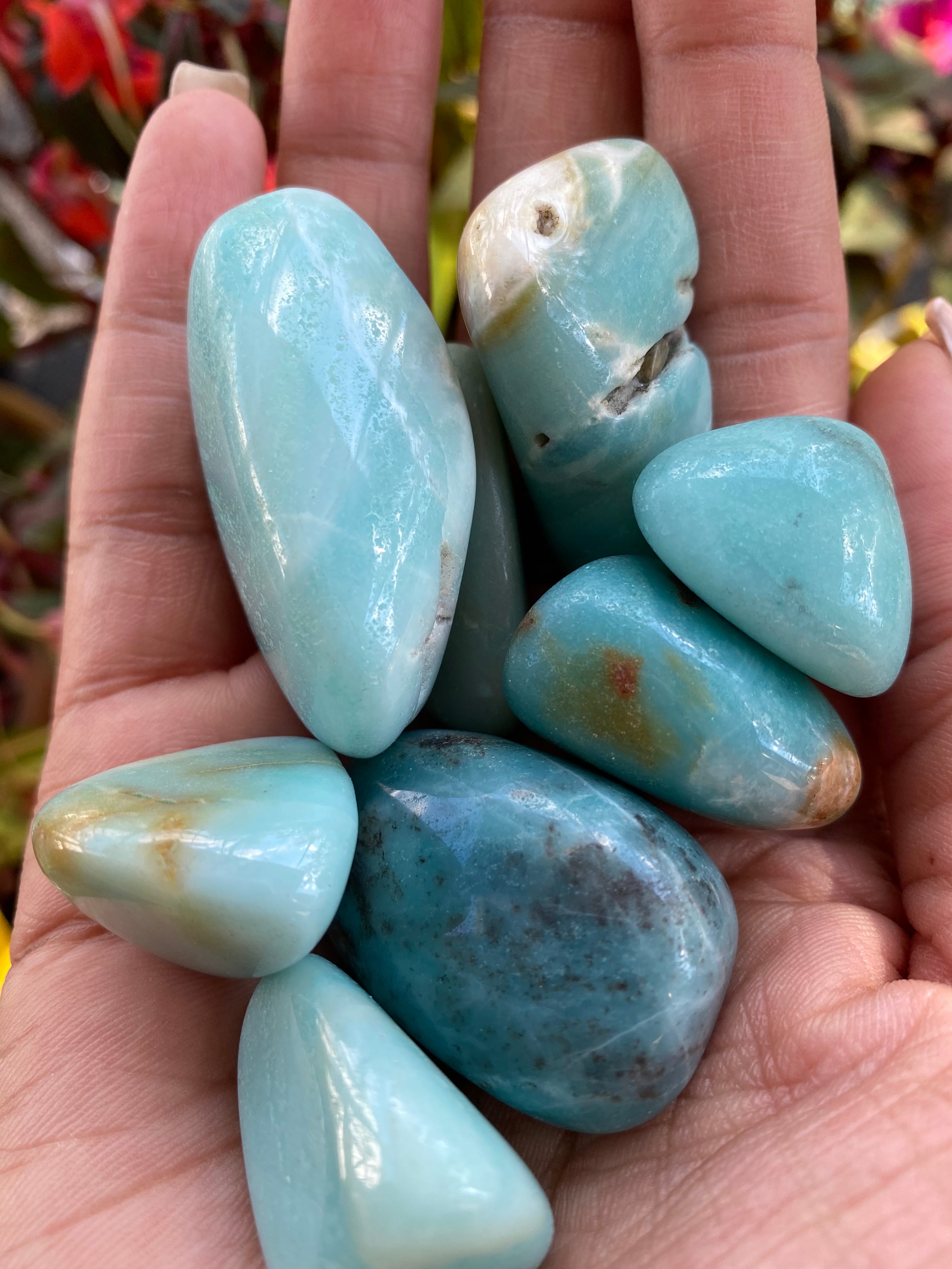 Amazonite Tumbled And Rough Bri More Bliss