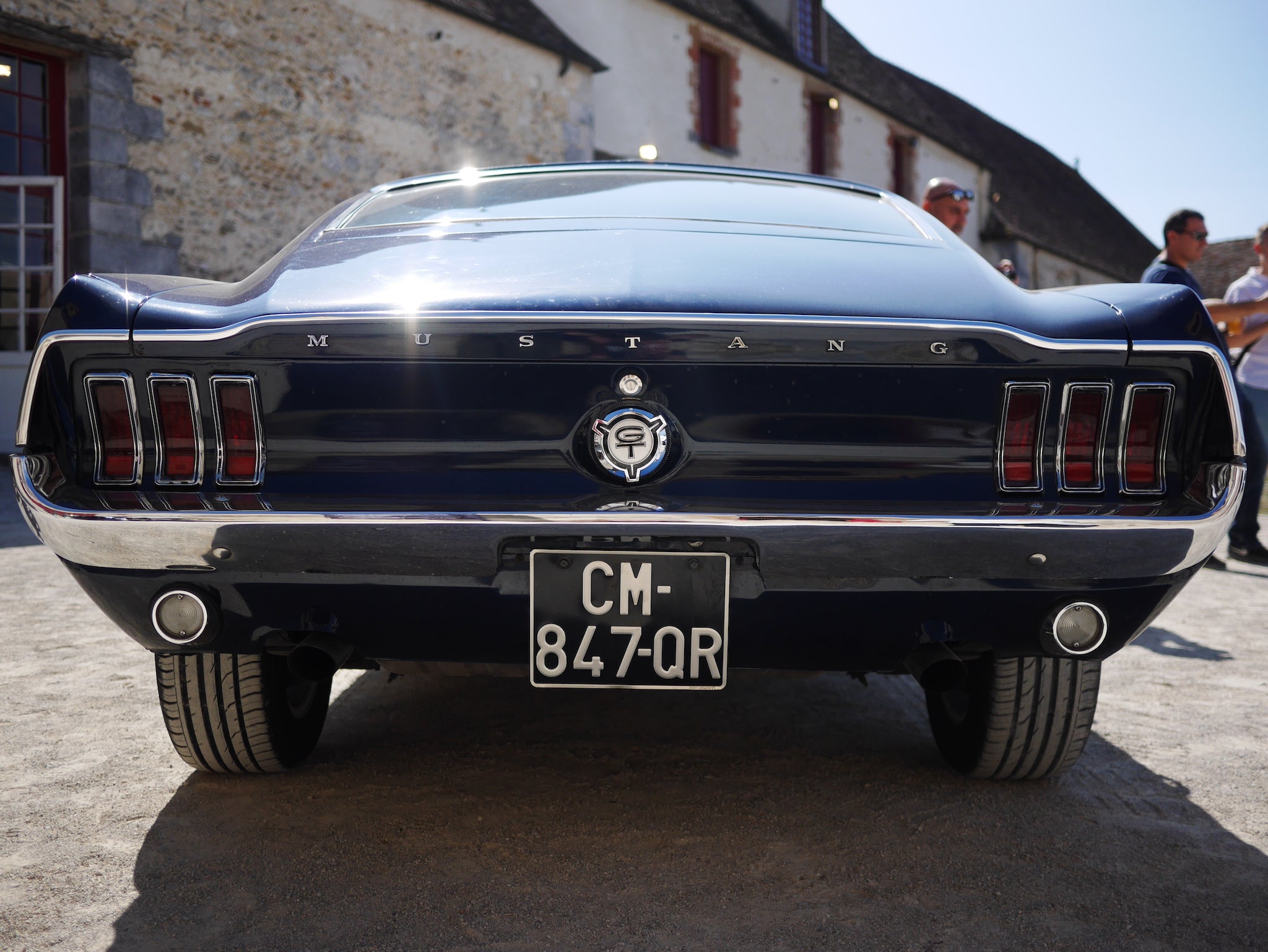 Oil Can Grooming Motors and Soul Vintage Festival Ford Mustang France