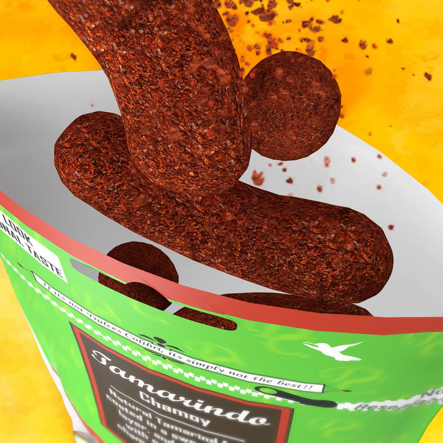 Tamarindo Chamoy 6 Pack Dulces Colibri