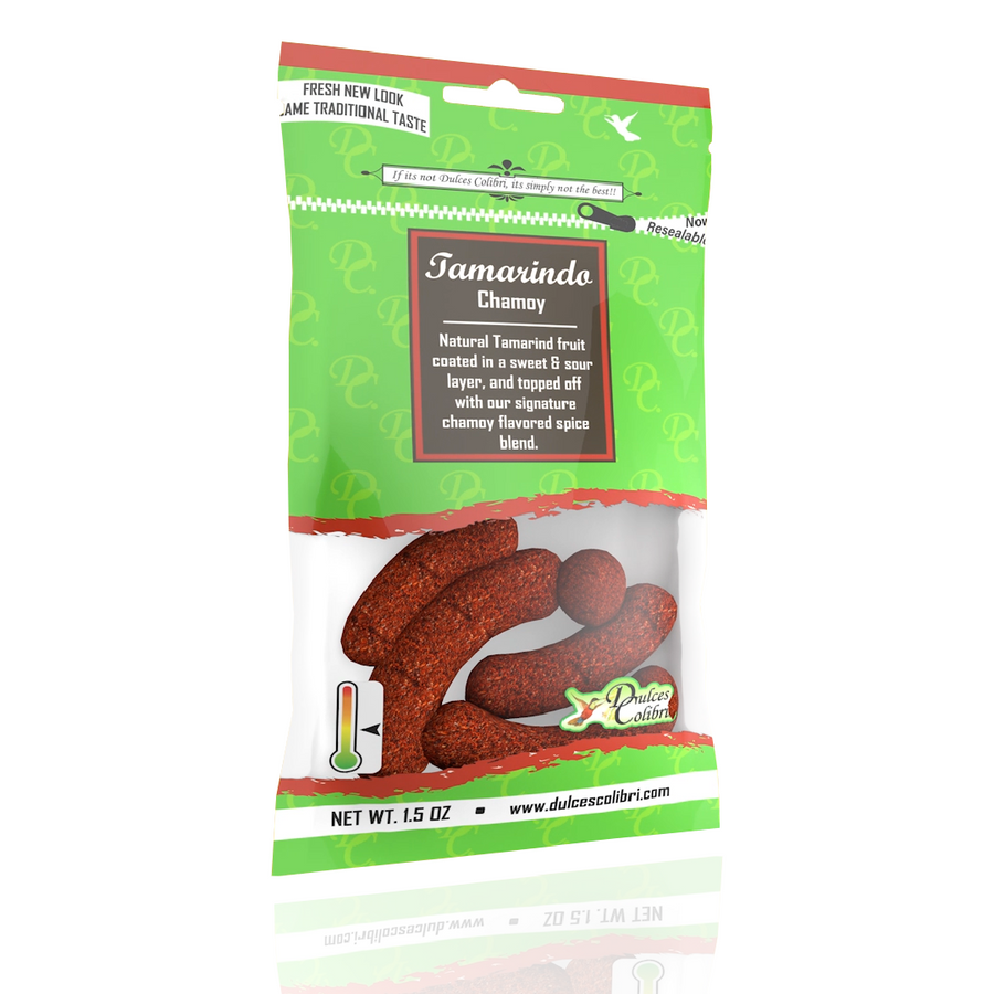 Tamarindo Chamoy 6 Pack Dulces Colibri