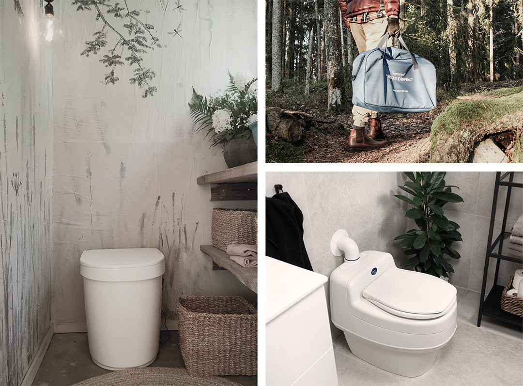 Separett toilets in different environments