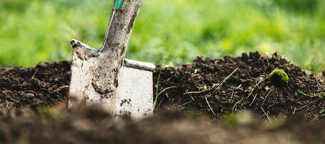 Compost material soil