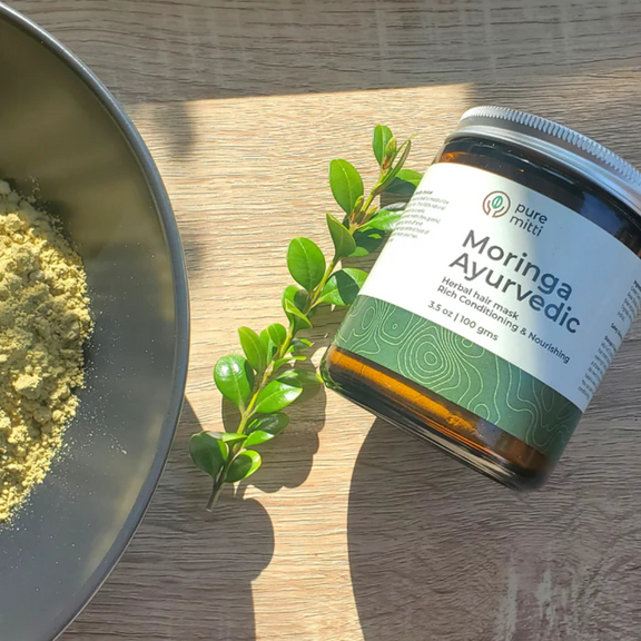 Moringa Methi Ayurvedic Rich Conditioning Hair Mask