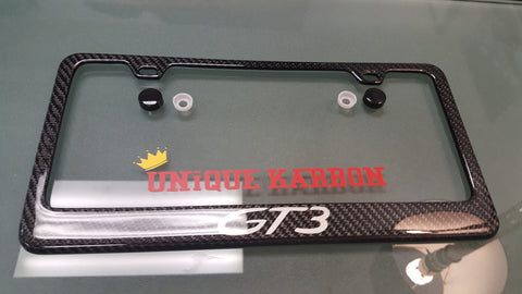 porsche gts license plate frame