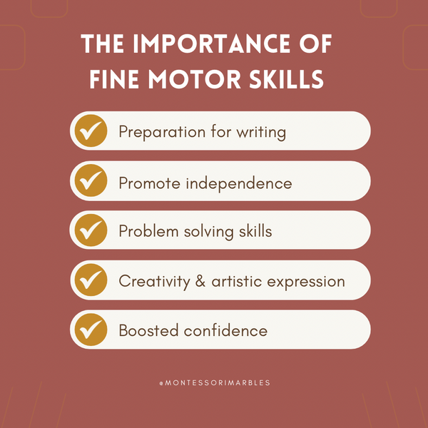 The importance of fine motor skills