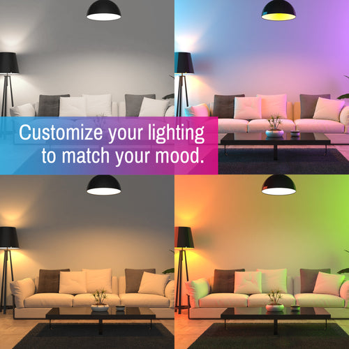 TrueColor® Smart LED Light Strips - RGB+3000K or Tunable White, Blueto –  CLEANLIFE