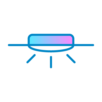 Recessed LED Fixture Icon