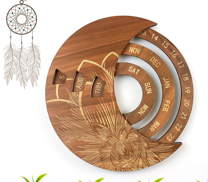 wooden-wall-calendar-custom-round-perpetual-calendar