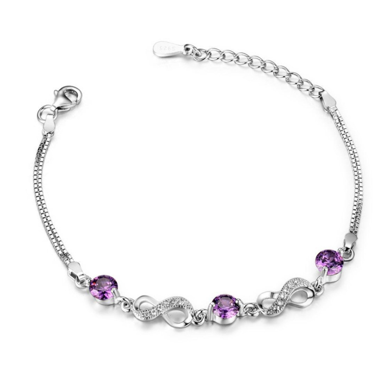 s925-sterling-silver-bracelet-jewelry-diamond-crystalfashionable-female-jewelry-factory-wholesale-agent-silver