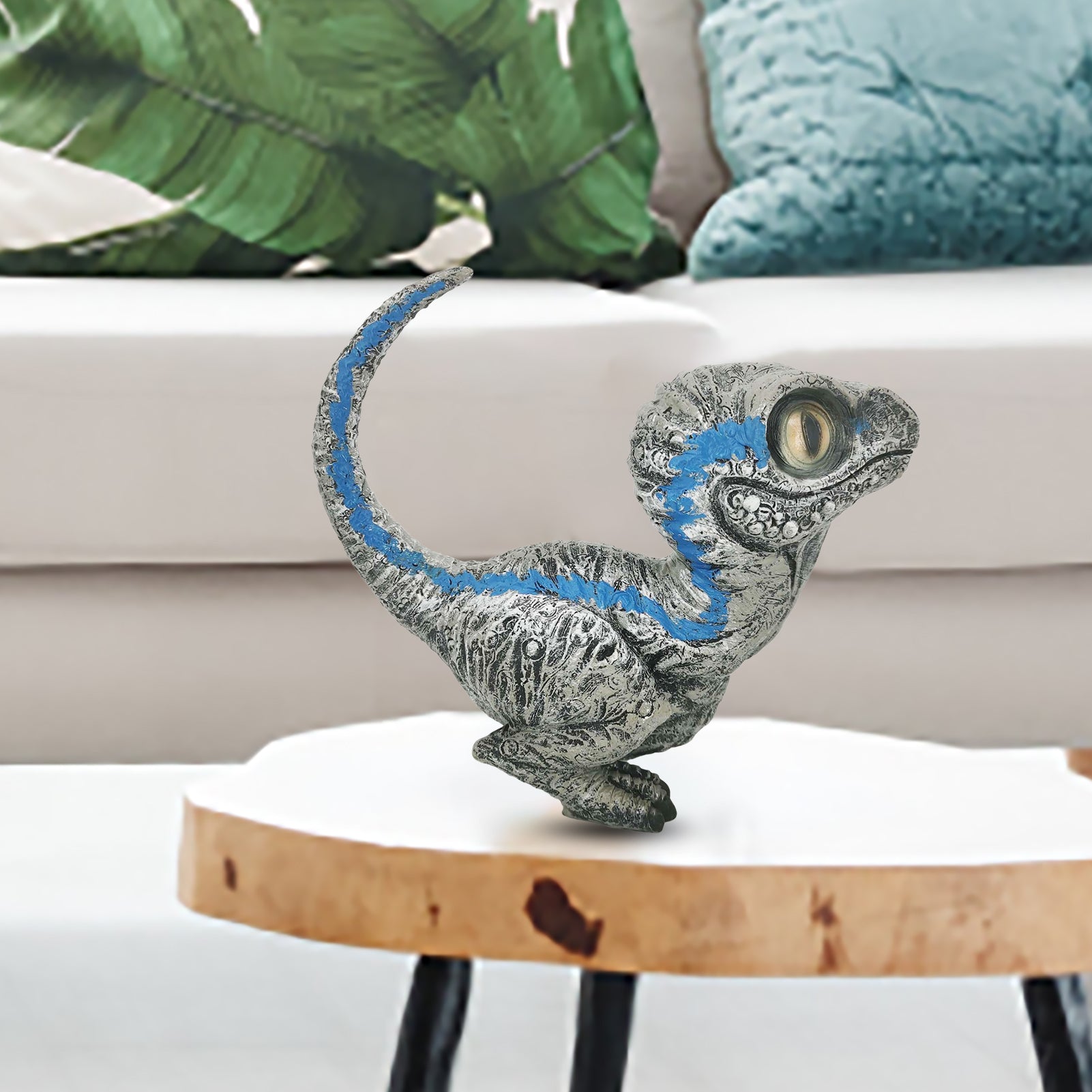cute-dinosaur-garden-statues-resin-velociraptor-ornament-realistic-dinosaur-statue-for-garden-office-table-decor-kids-gifts