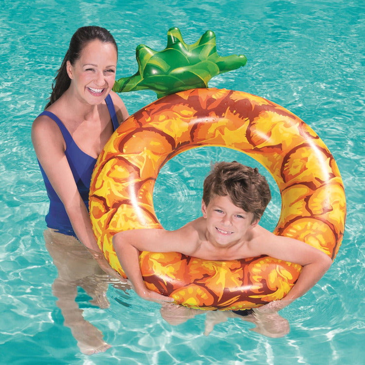 cute-pineapple-inflatable-underarm-ring-adult-plastic-lifebuoy
