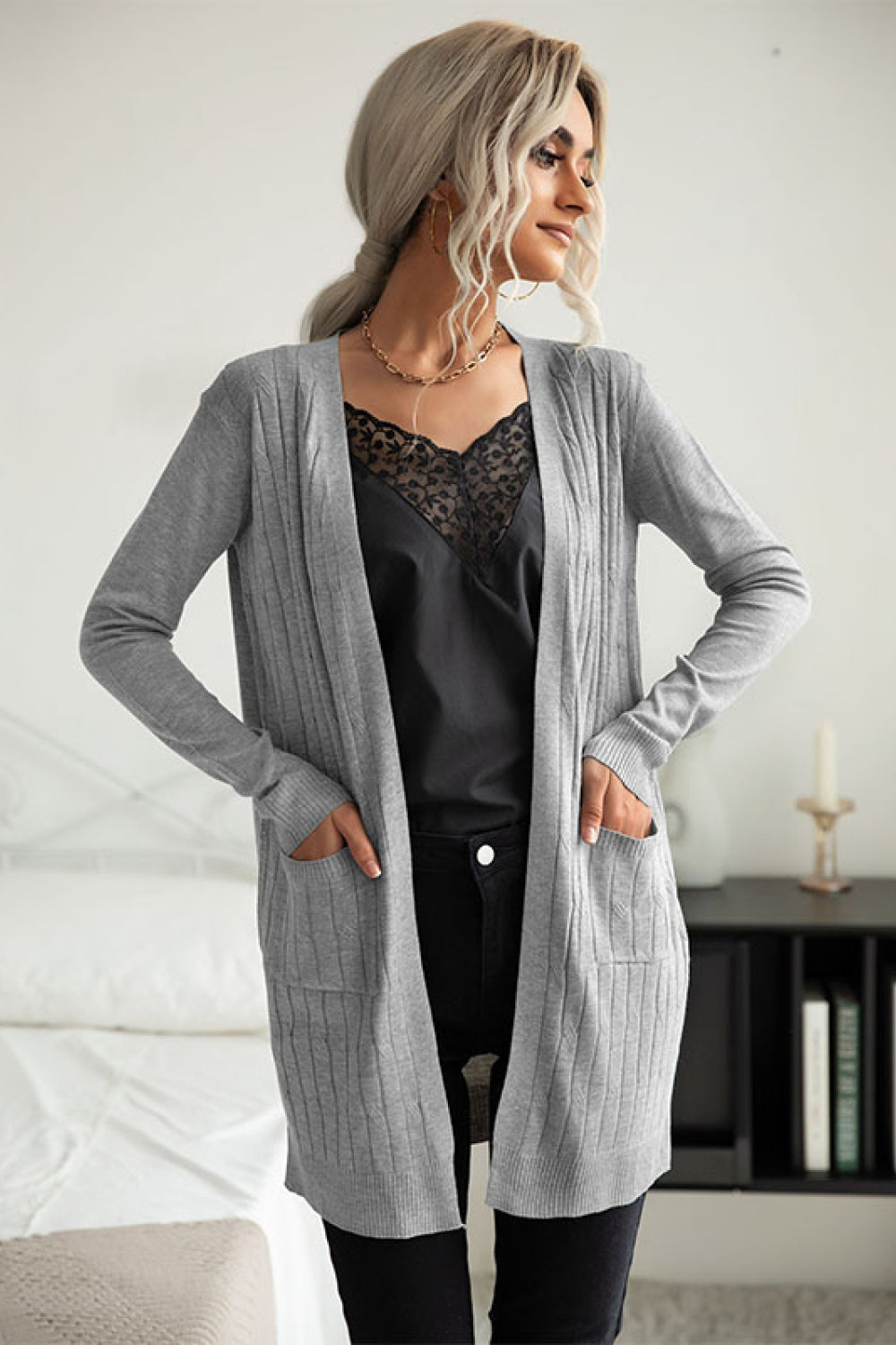 ribbed-longline-open-front-cardigan