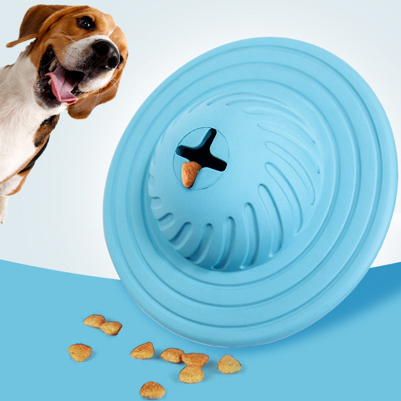 pets-biting-toys-multi-function-leaking-device-flying-disk