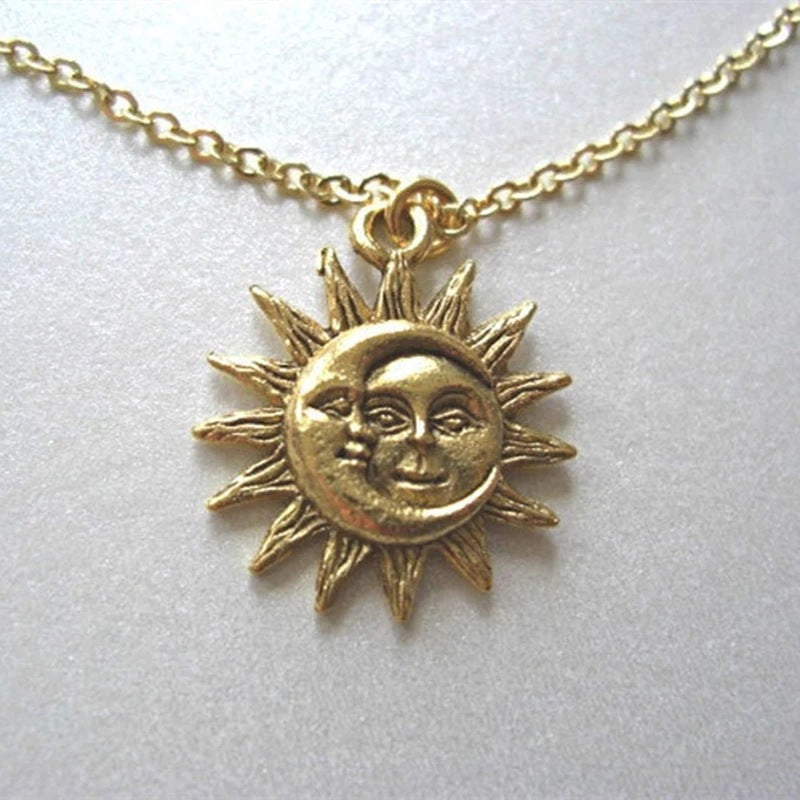 sun-moon-pendant-necklace-charm-necklace-necklace-for-woman-choker-jewelry-gift
