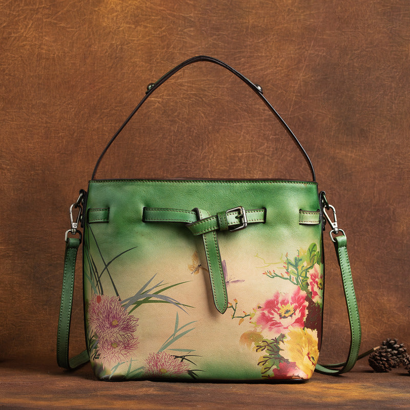 color-printing-flowers-hand-brush-color-head-layer-leather-hand-inclined-cross-bag