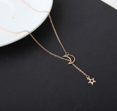 simple-moon-star-necklace-clavicle-chain-short-necklace