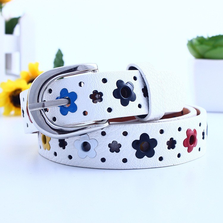 kids-pu-leather-belts-women-hot-fashion-flower-buckle-belt-kids-waist-belt