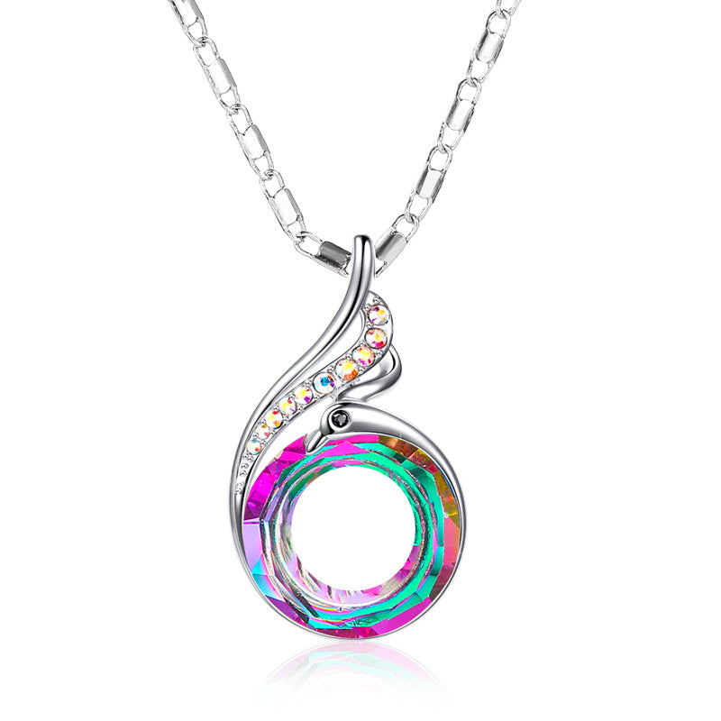 colorful-crystal-peacock-gradient-clavicle-chain