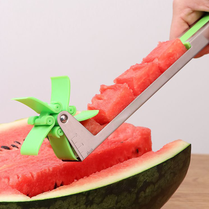watermelon-windmill-cutter-stainless-steel-cut-watermelon-artifact-fruit-cut-artifact-creative-fancy-dig-fruit-slice