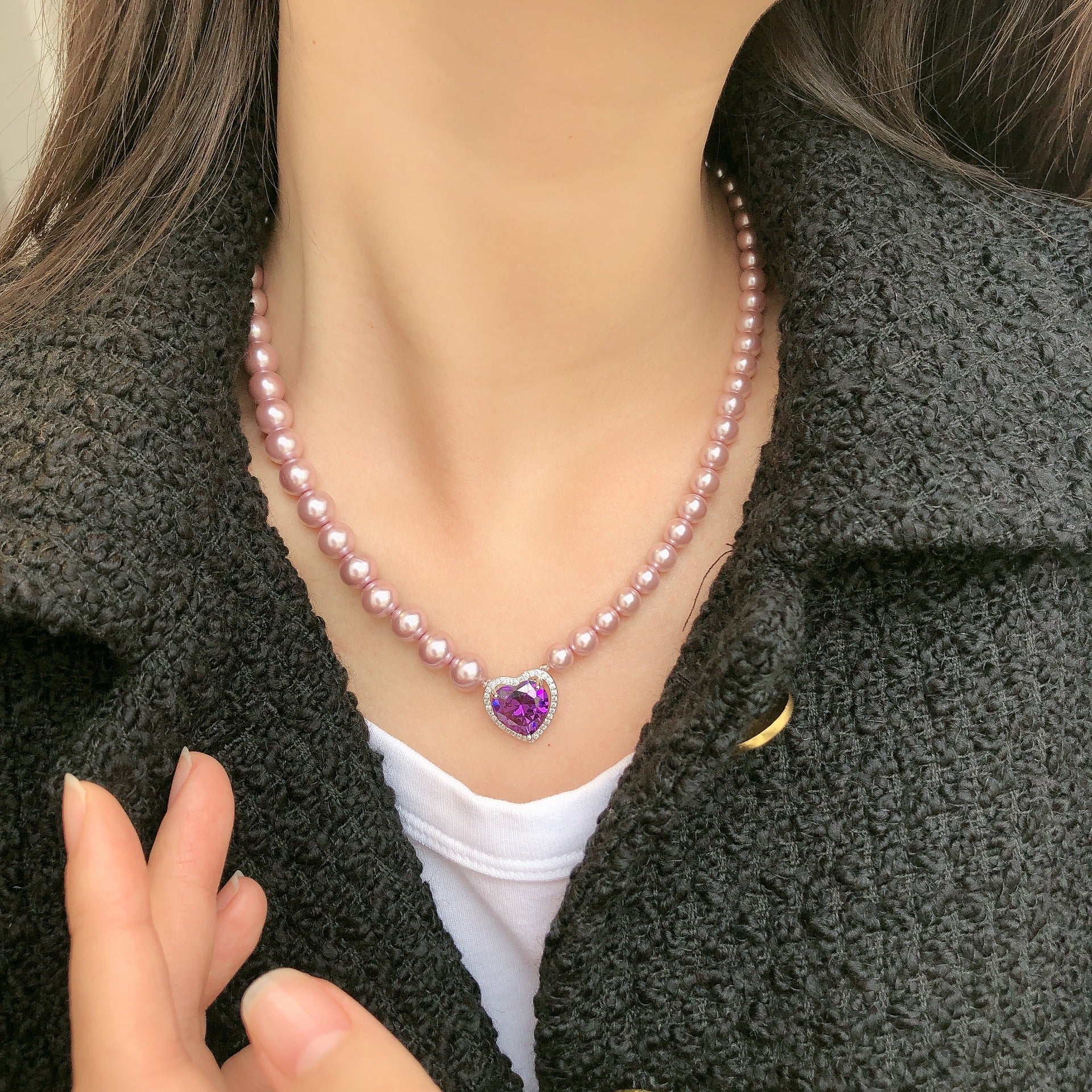 purple-pearl-love-necklace-net-red-diamond-chain