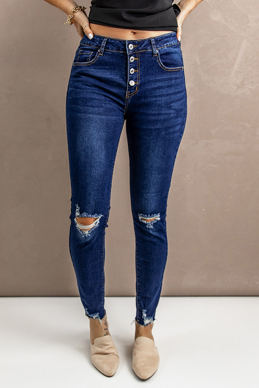 distressed-button-fly-skinny-jeans