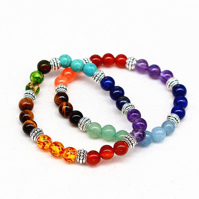 reiki-ancient-silver-natural-stone-agate-tiger-colorful-crystal-bracelet-seven-chakra-yoga-bracelet