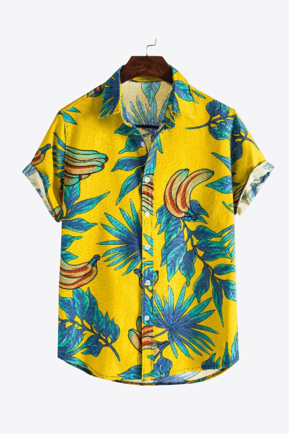 full-size-tropical-print-button-up-short-sleeve-shirt
