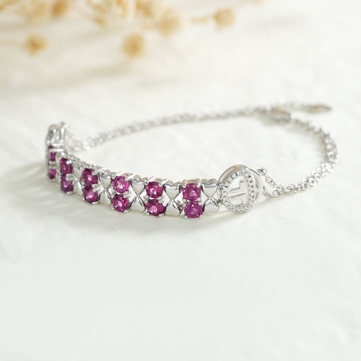 s925-sterling-silver-purple-garnet-bracelet-women-fashion-zircon-light-luxury-jewelry