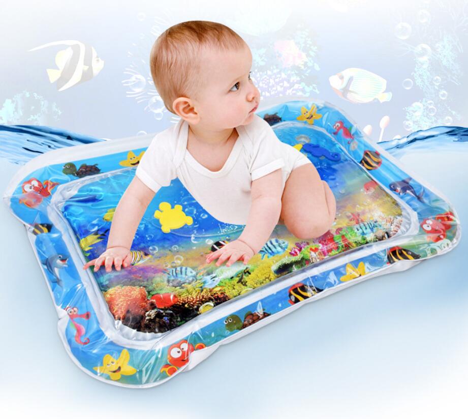 Baby Inflatable Summer Beach Water Mat Fun Activity Play Toys Baby Pillows